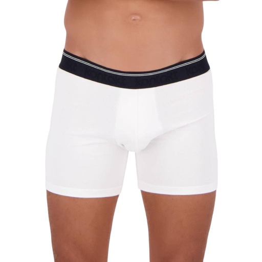[05-010-06-042-K000-L] Boxer homme en coton bio (Blanc, L)