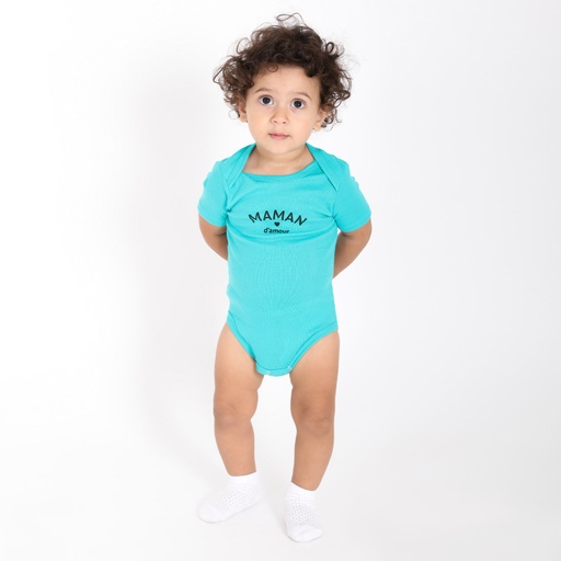 Body bébé manches courtes MAMAN D’AMOUR