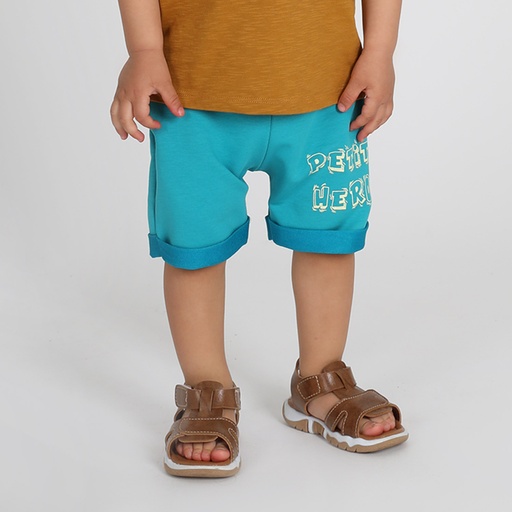 Short bébé en molleton PETIT HERO