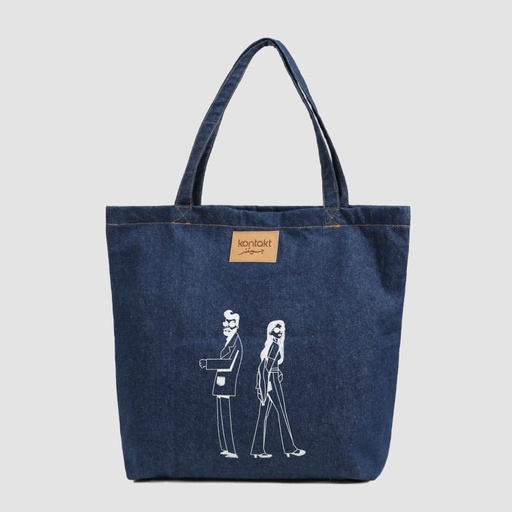 Tote bag en jeans DALI &amp; KINDA