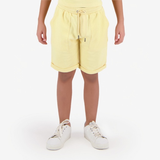 Short garçon avec pochs inversées