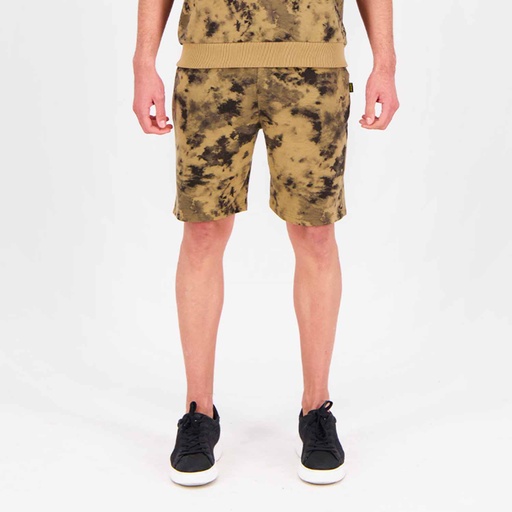 Short homme en molleton tie &amp; dye