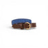 Jeans Bleu Moyen & Cuir Marron
