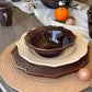 service de table chocolat