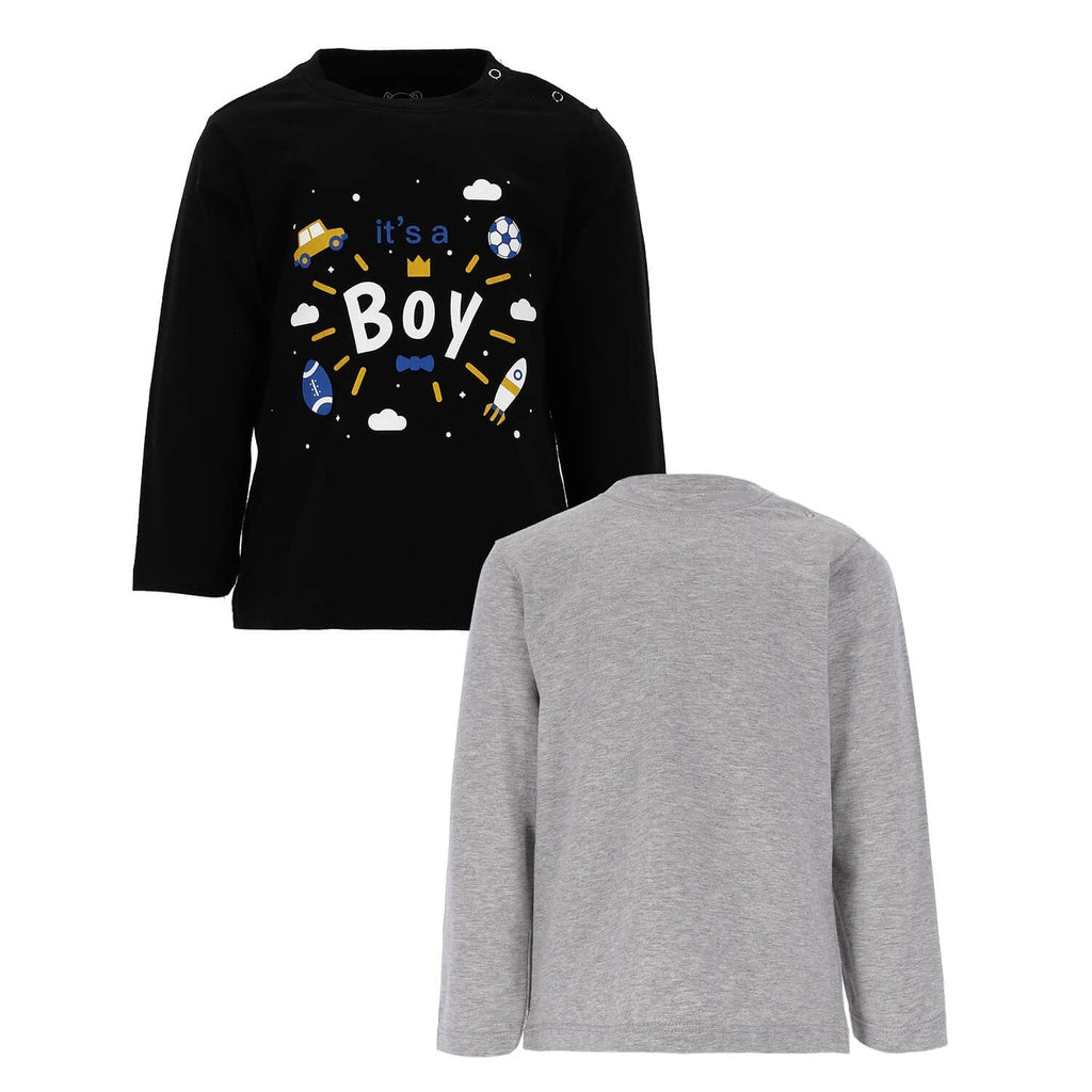 Noir / Gris Chiné
