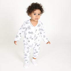 Blanc Imprimé Ours