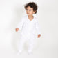 Blanc Imprimé Dots Marine