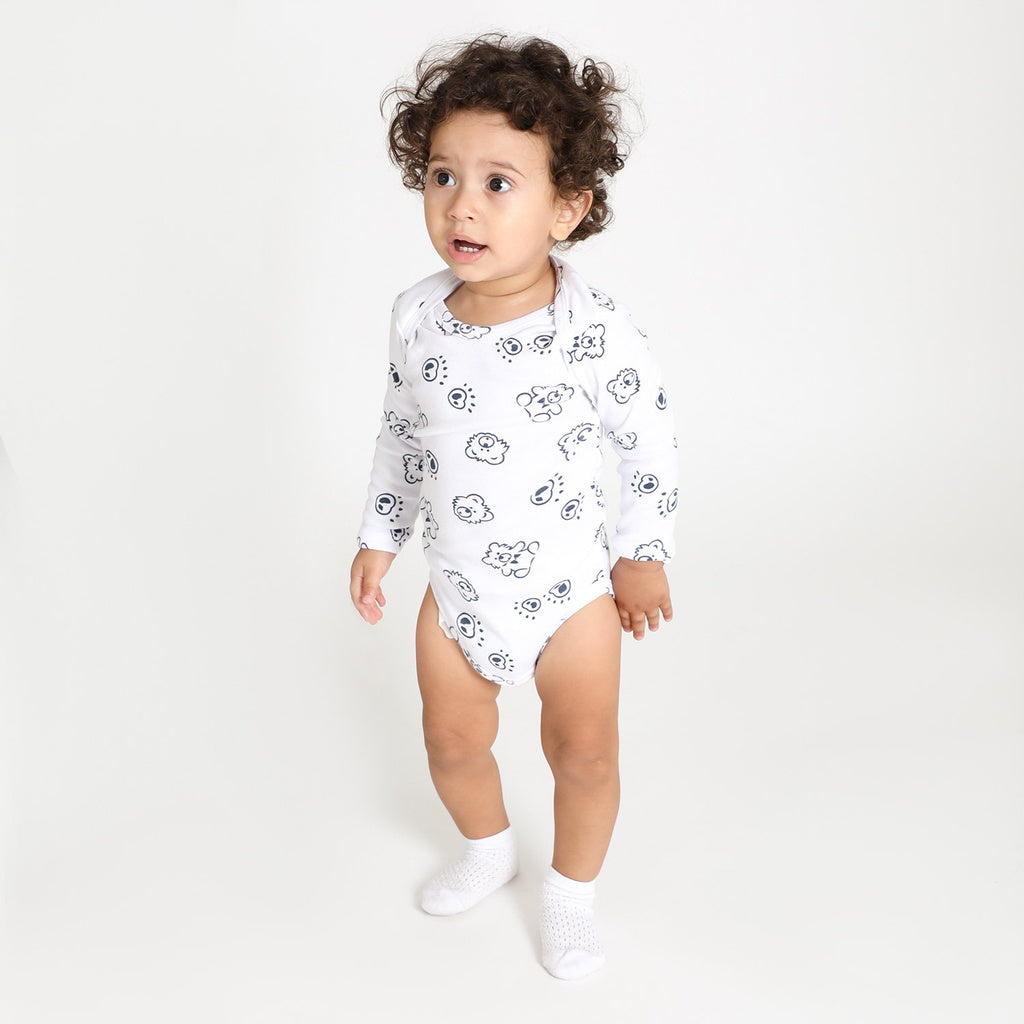 Blanc Imprimé Ours