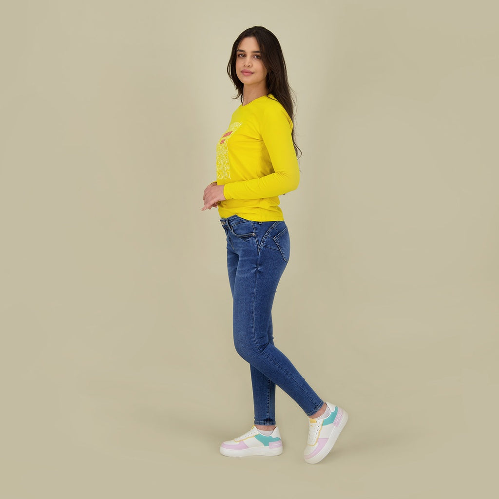 Jeans Bleu Moyen