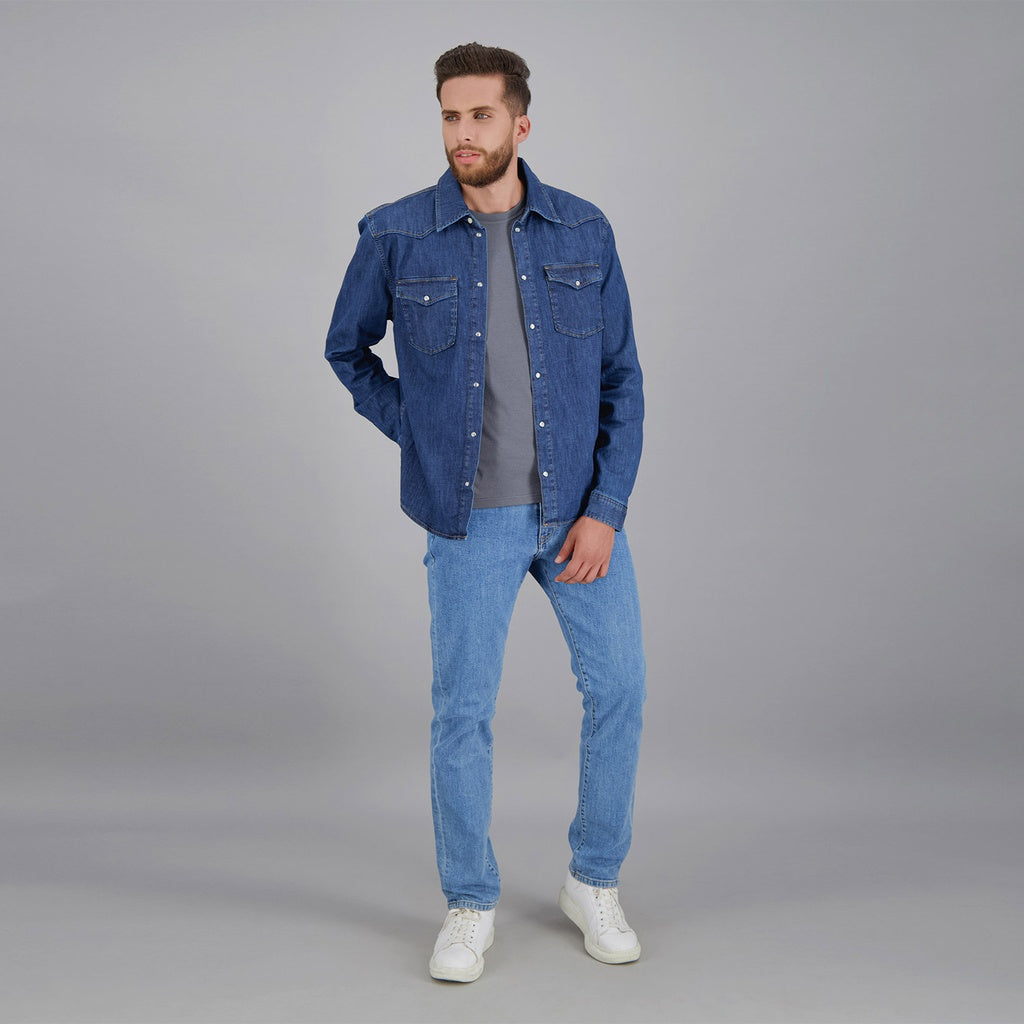Jeans Bleu Moyen