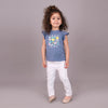 Bleu Jeans / Blanc