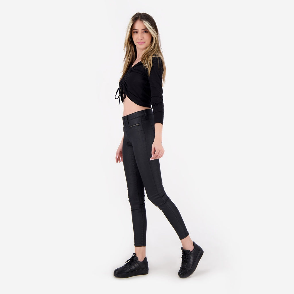 Noir Effet Cuir