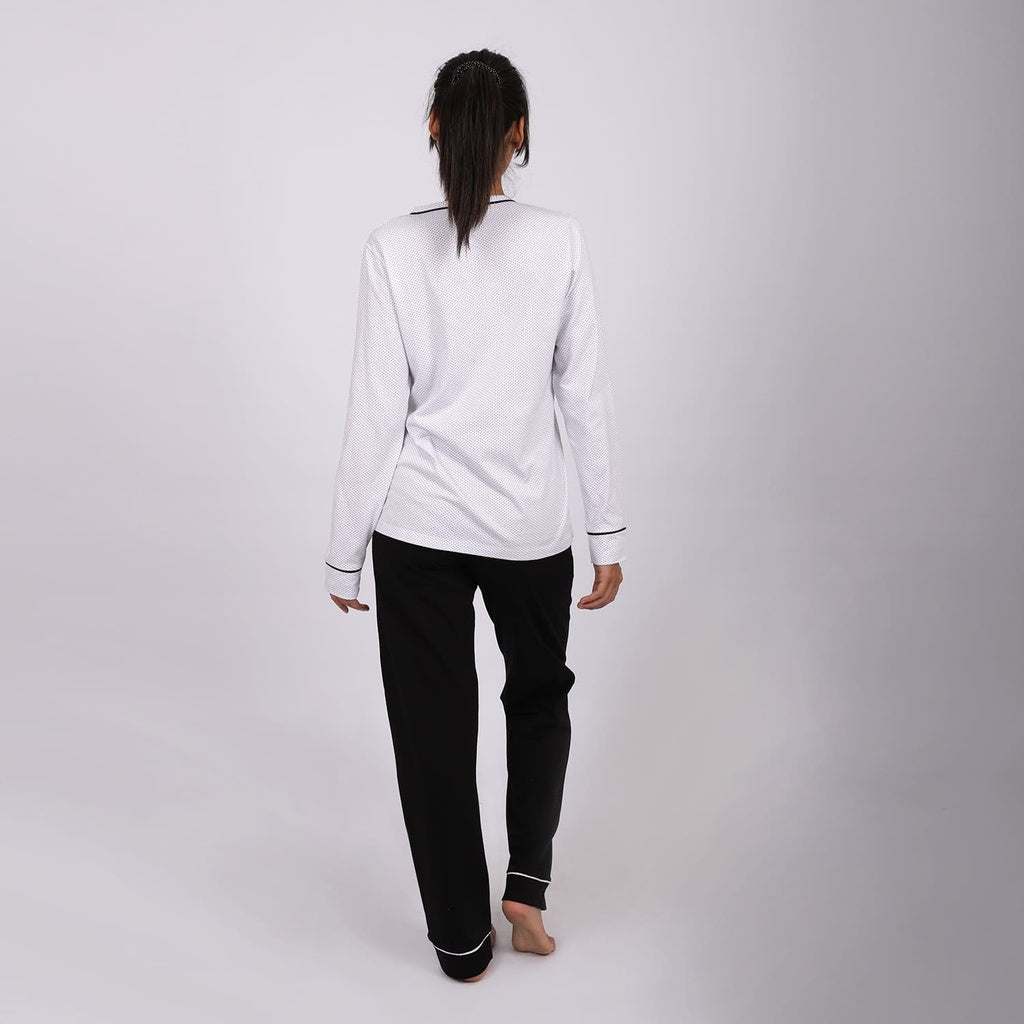 Imprimé Fleur & Gris Chiné