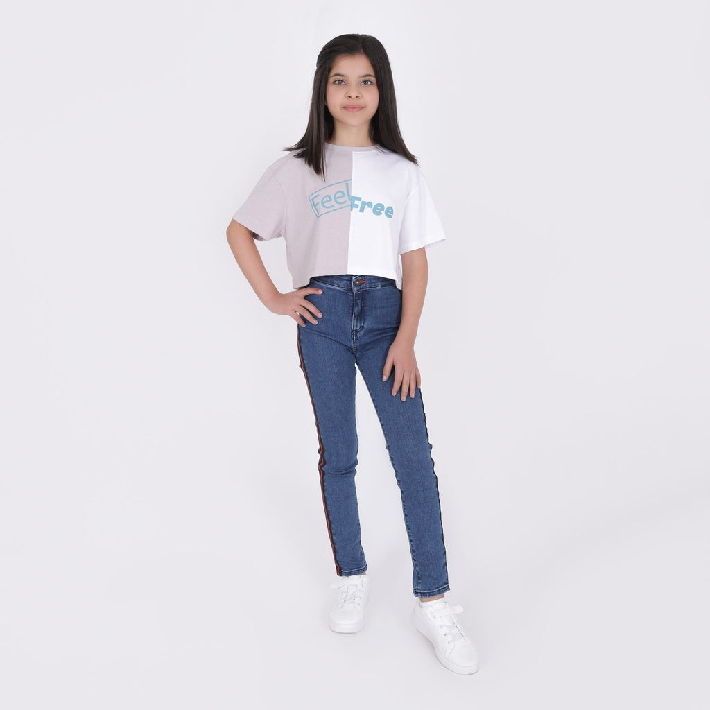 Jeans Bleu Moyen