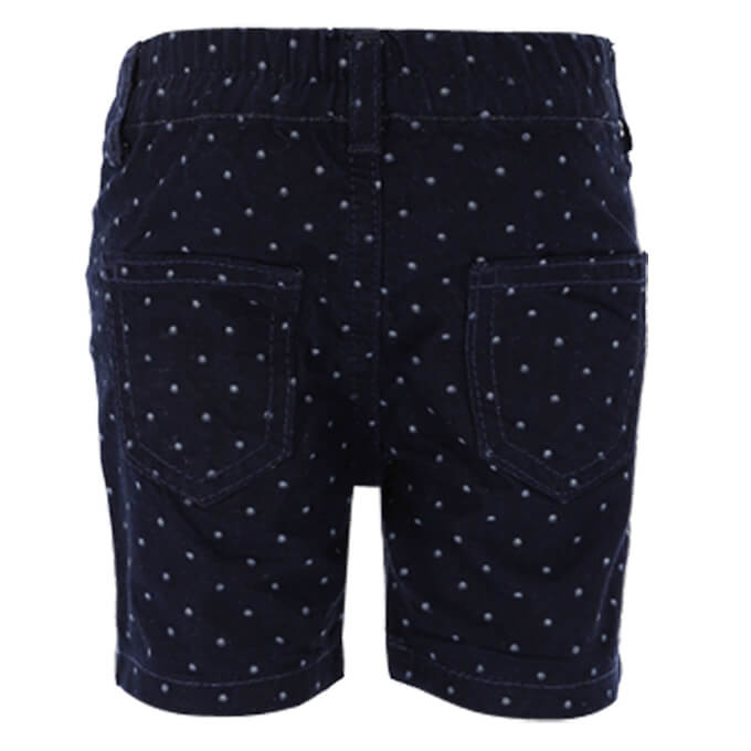 Bleu Marine A Pois