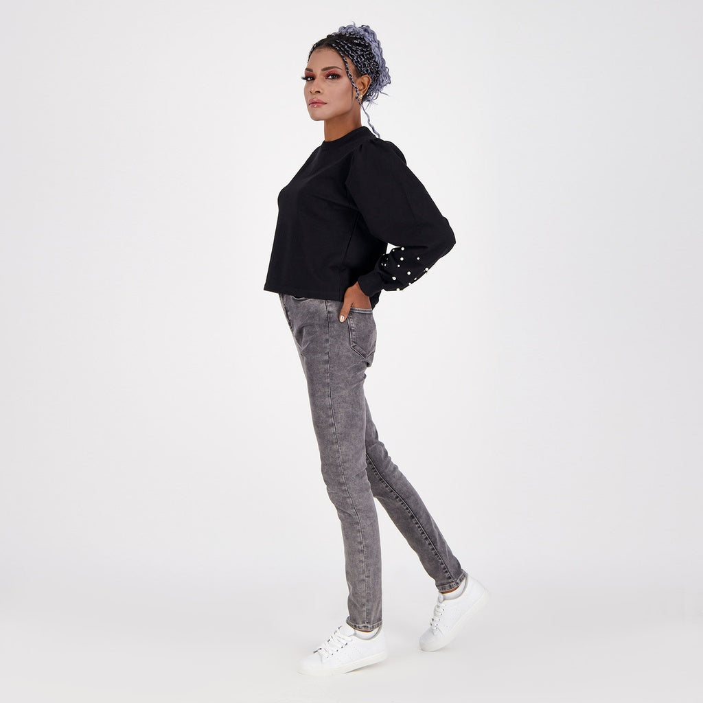 Jeans Gris Moyen