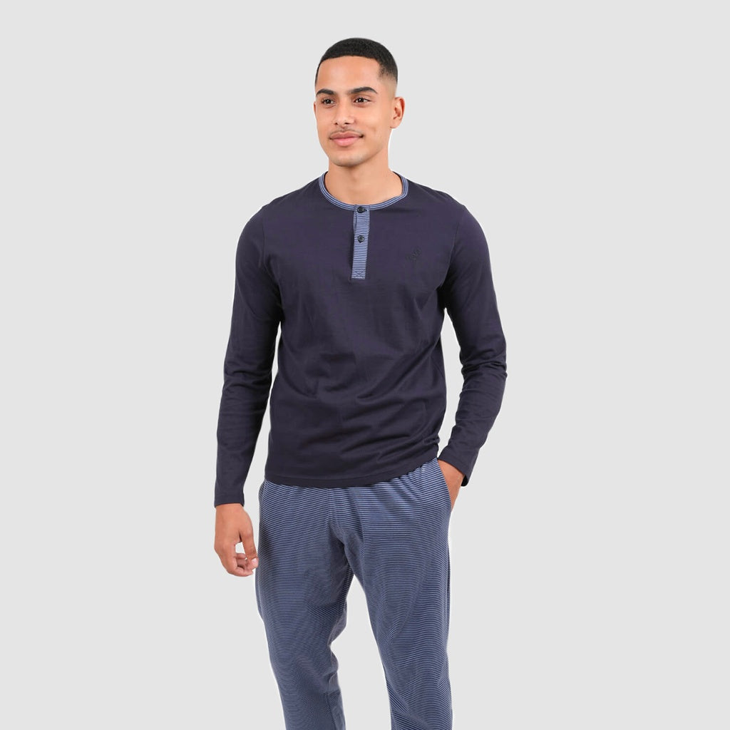 Rayé Bleu / Marine