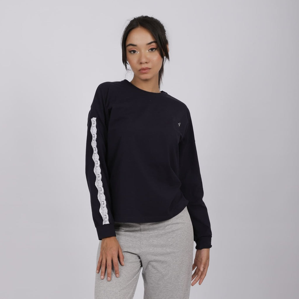 Gris Chiné & Bleu Marine
