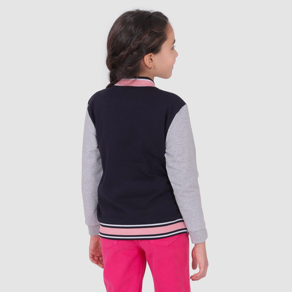 Bleu Marine / Gris Chiné