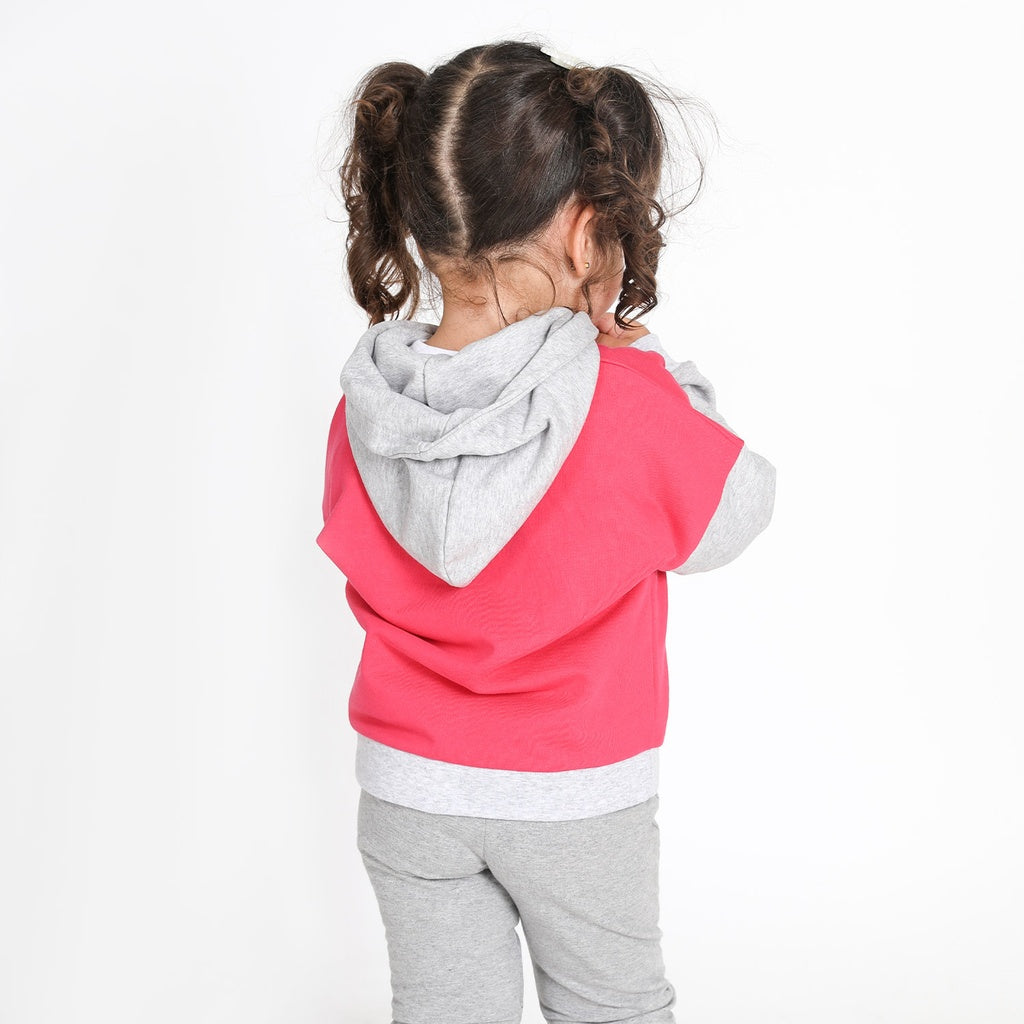 Rose Foncé / Gris Chiné