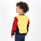 Bleu Marine & Jaune Moutarde & Rouge