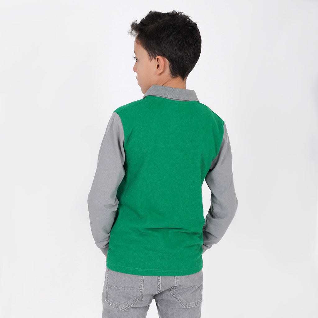 Vert & Gris Foncé