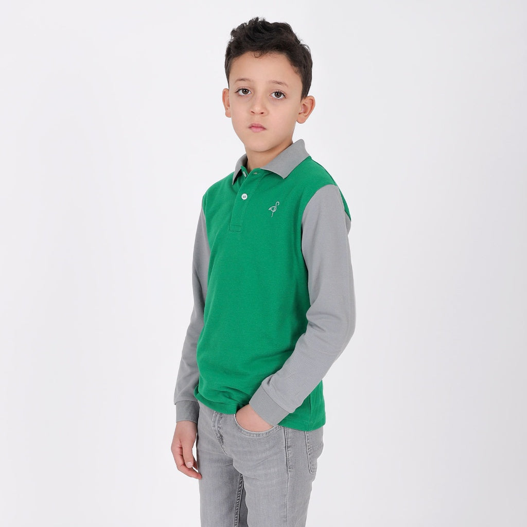 Vert & Gris Foncé