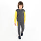 Gris Chiné Foncé & Jaune Moutarde & Gris Chiné