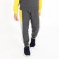 Gris Chiné Foncé & Jaune Moutarde & Gris Chiné
