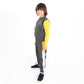 Gris Chiné Foncé & Jaune Moutarde & Gris Chiné
