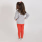 Gris Chiné / Orangé