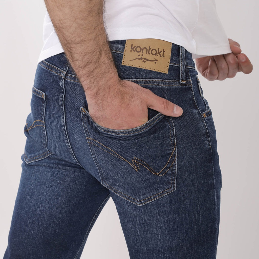 Jeans Bleu Foncé