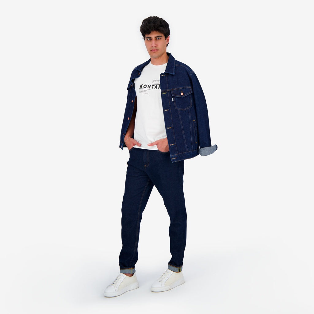 Jeans Bleu Foncé