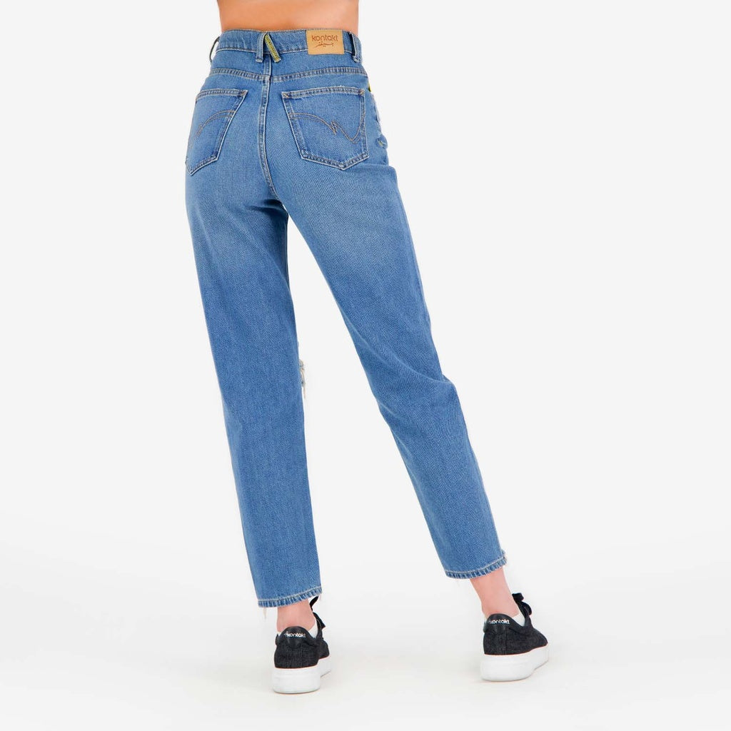 Jeans Bleu Moyen