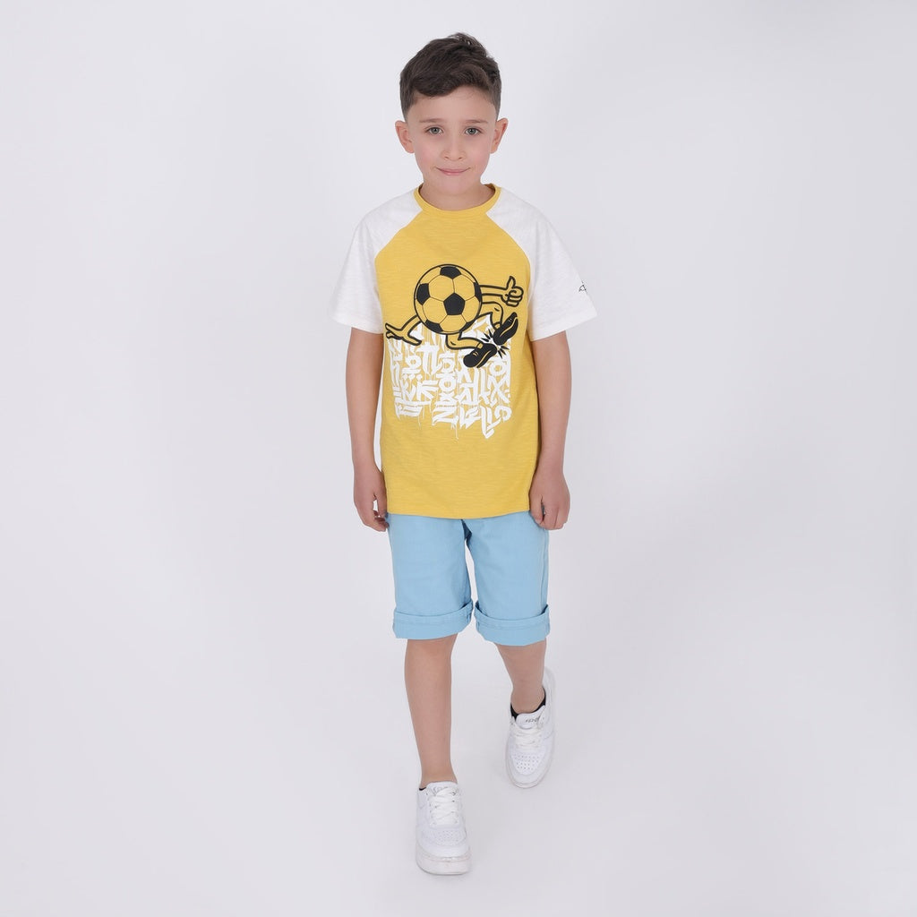 Jaune & Blanc Écru