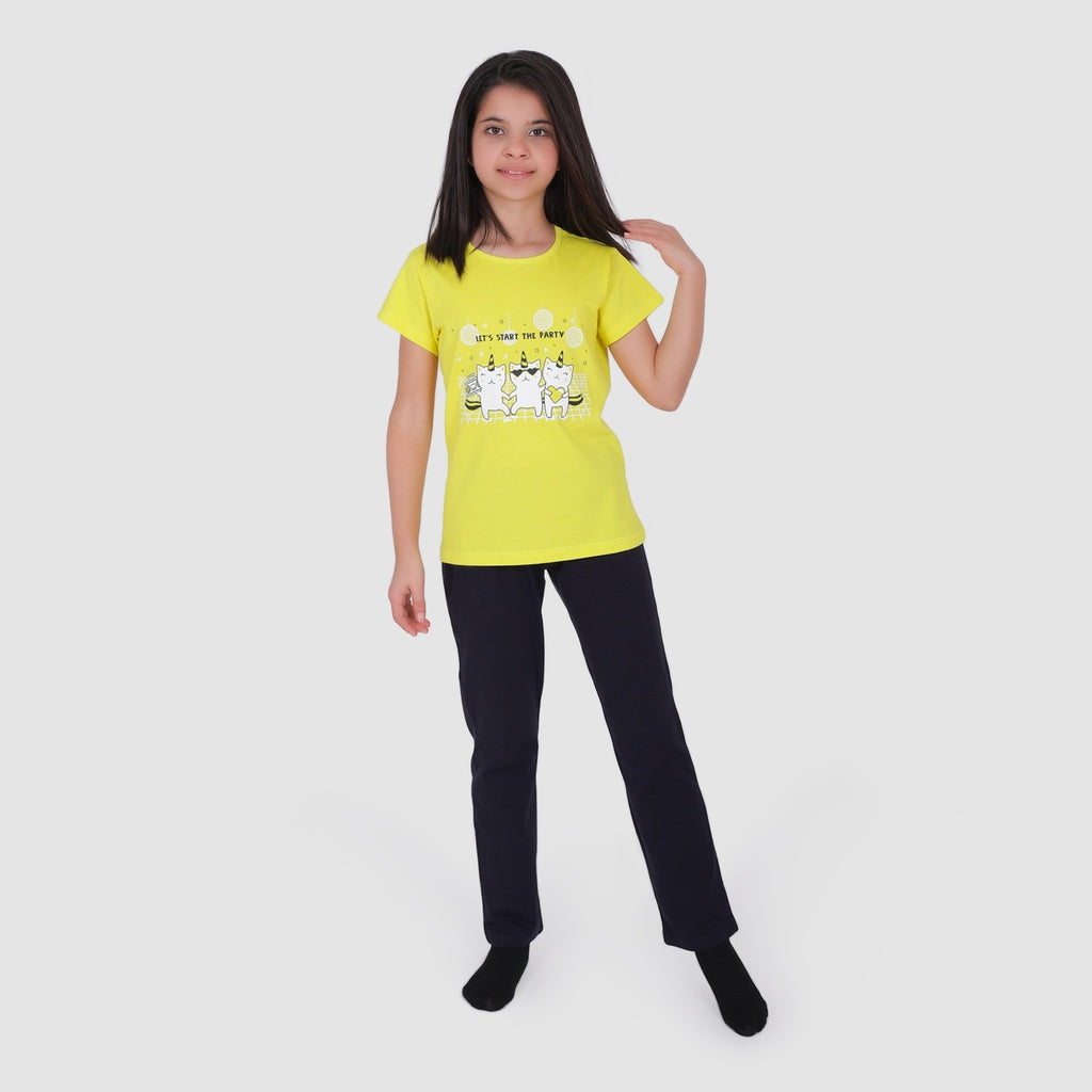 Jaune Fluo / Marine