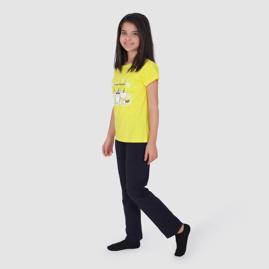 Jaune Fluo / Marine