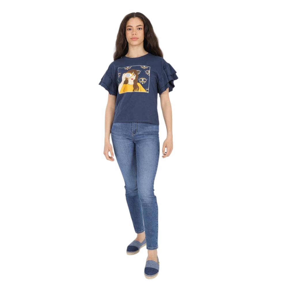Jeans Bleu Moyen