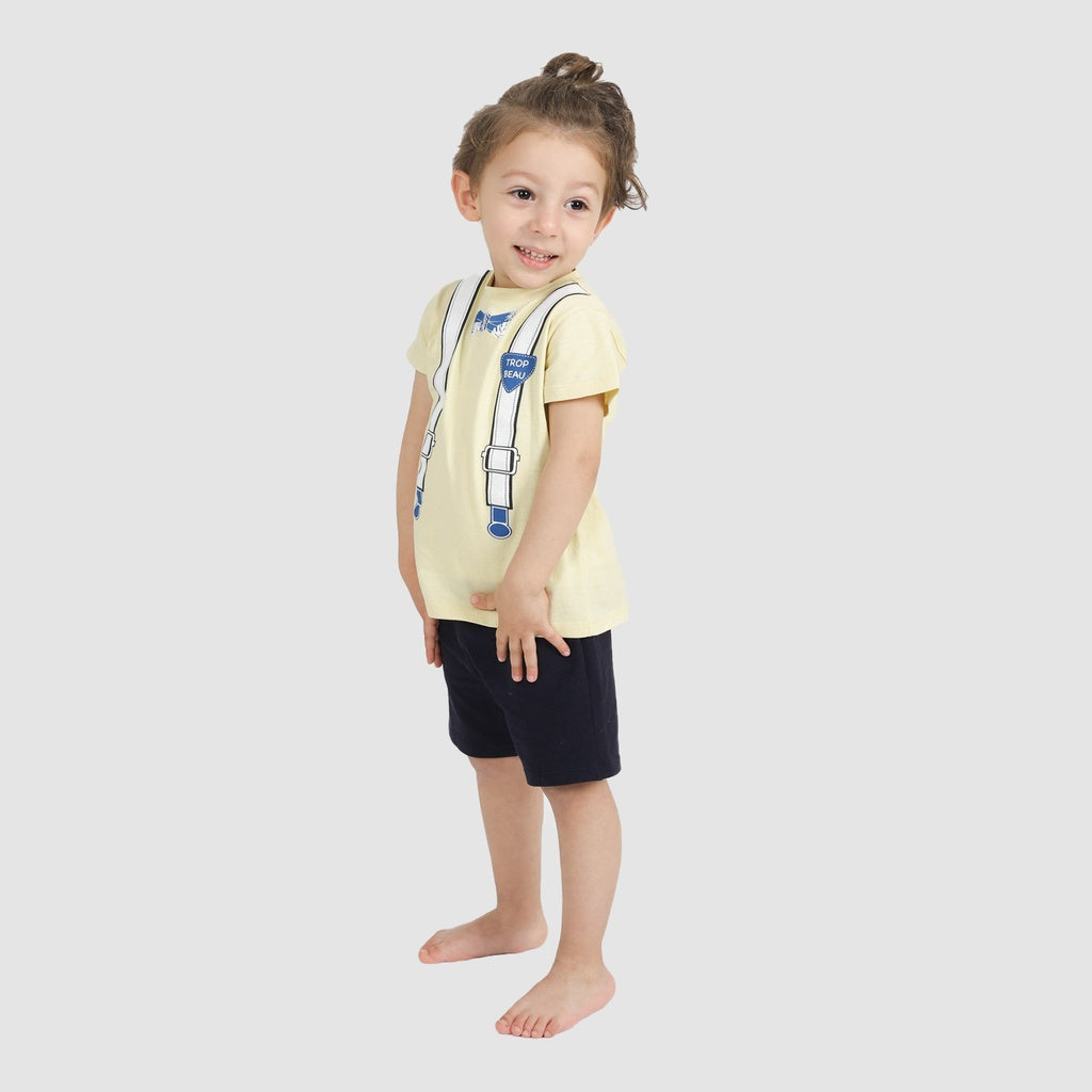 Jaune & Bleu Marine