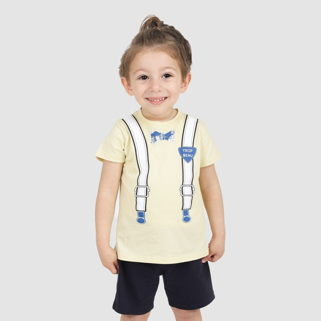 Jaune & Bleu Marine