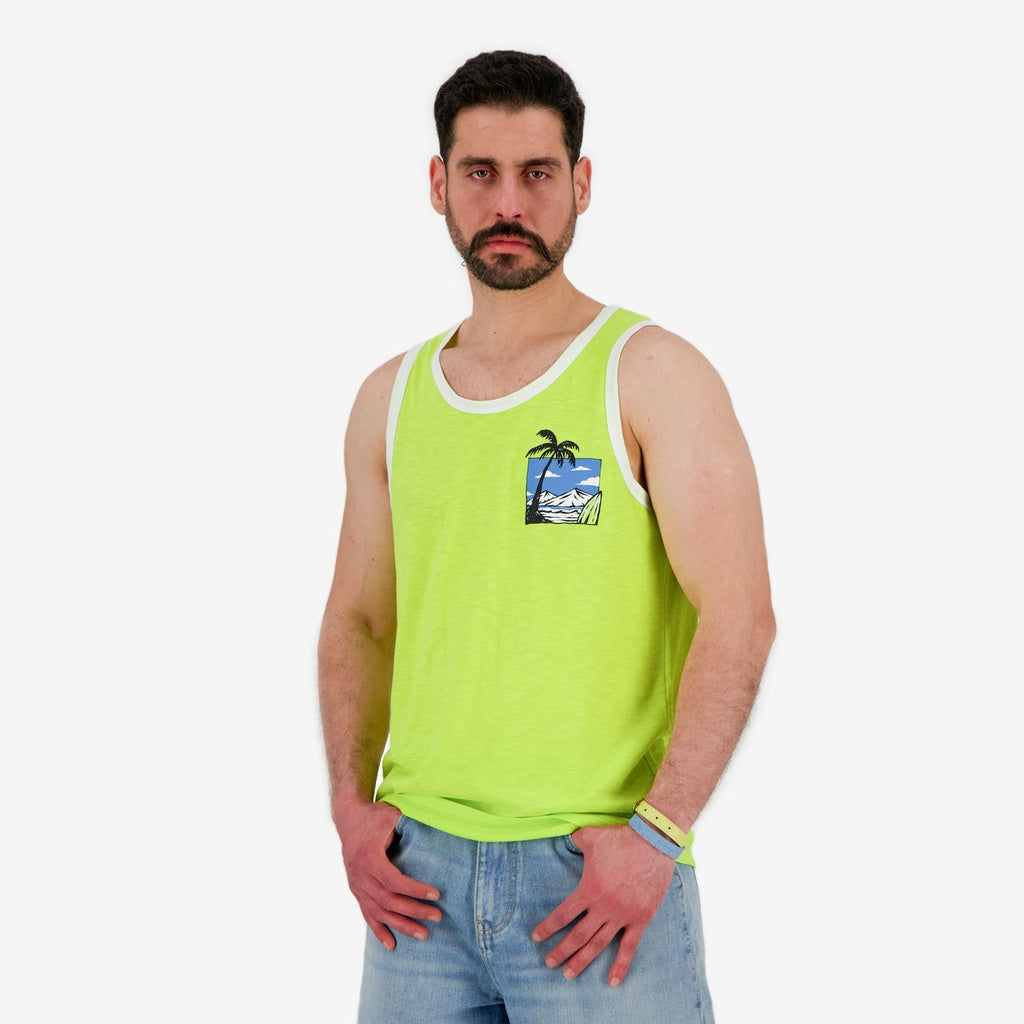 Vert Fluo & Blanc