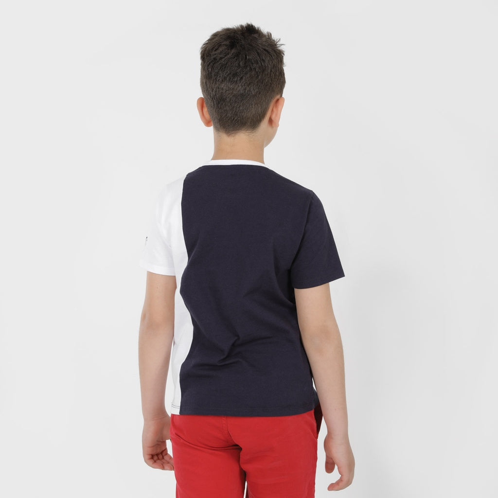 Blanc & Bleu Marine
