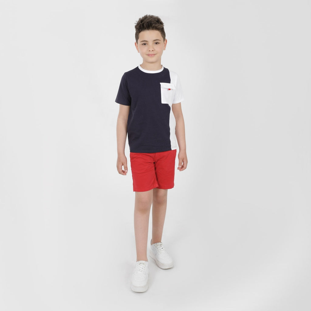 Blanc & Bleu Marine
