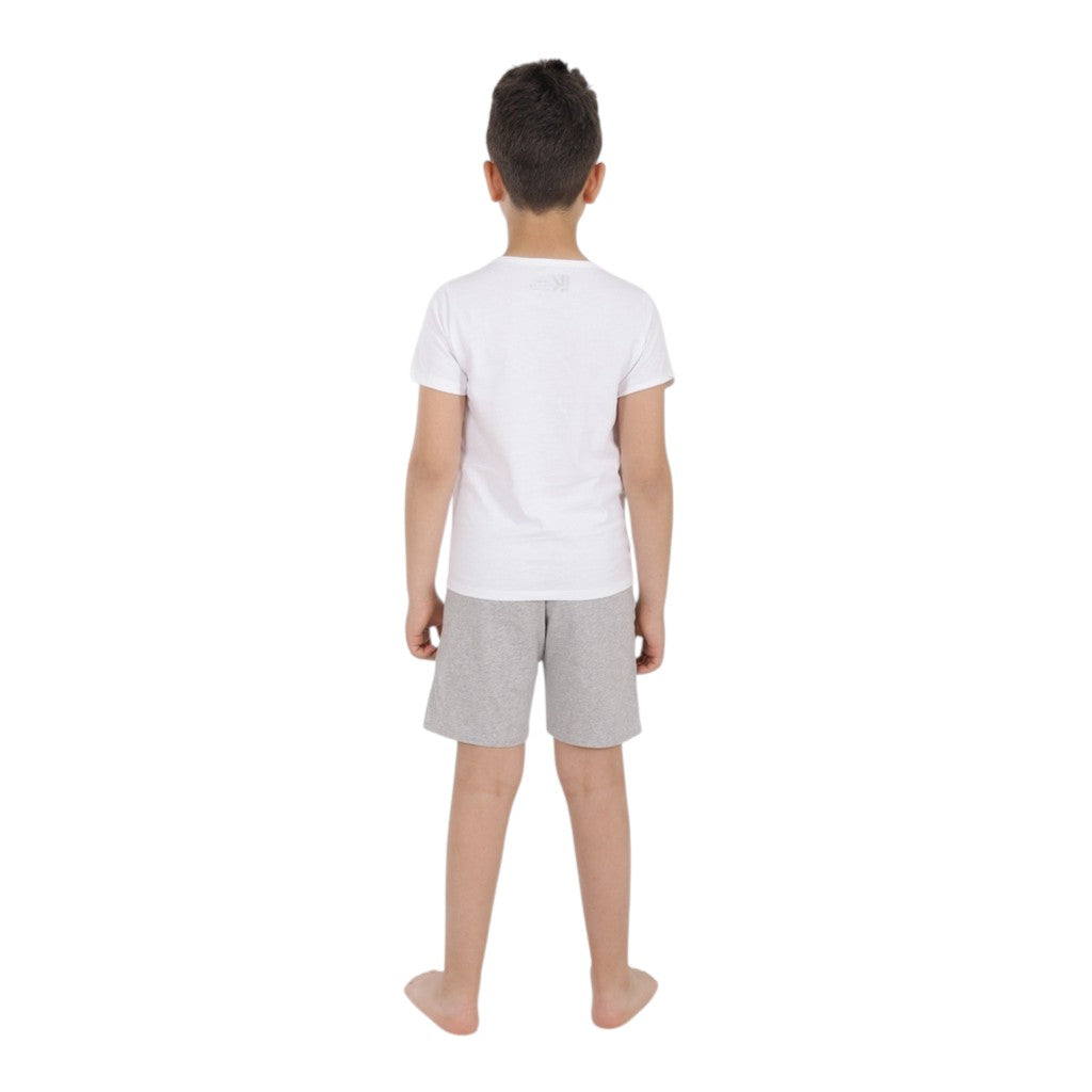 Blanc / Gris Chiné