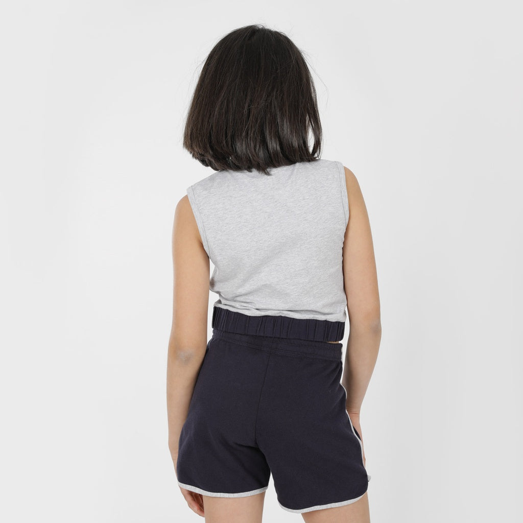 Gris Chiné & Bleu Marine