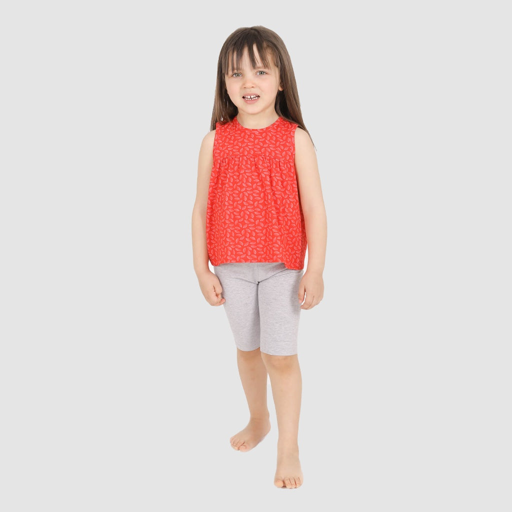 Imprimé Fleur & Gris Chiné