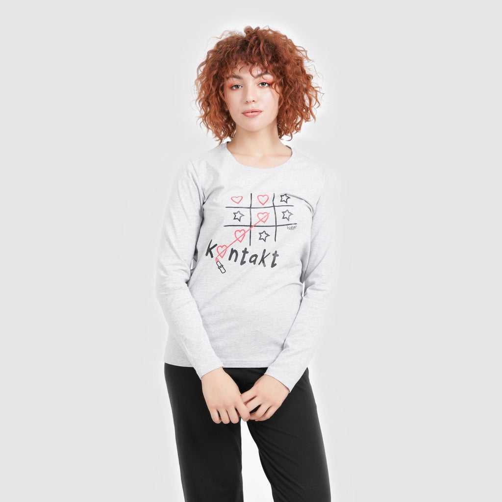 Gris Chiné & Noir