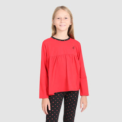 Rouge & Noir Imprimé Cœur