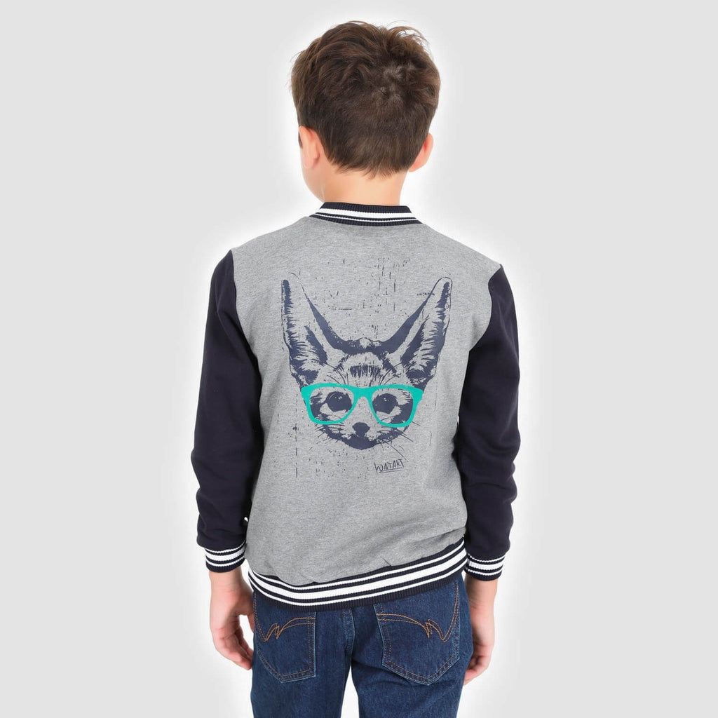Bleu Marine & Gris Foncé