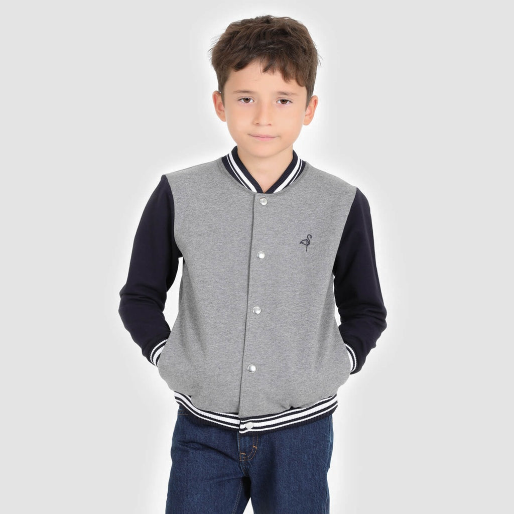 Bleu Marine & Gris Foncé